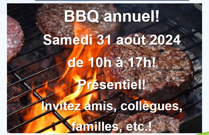 BBQ 31 AOÛT 2024