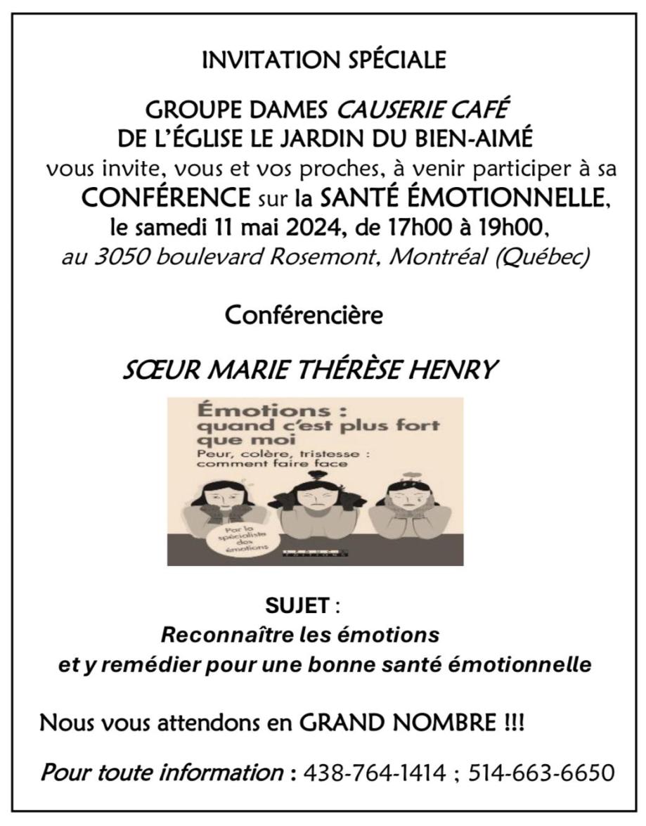 Pamphlet conférence 11 mai 2024